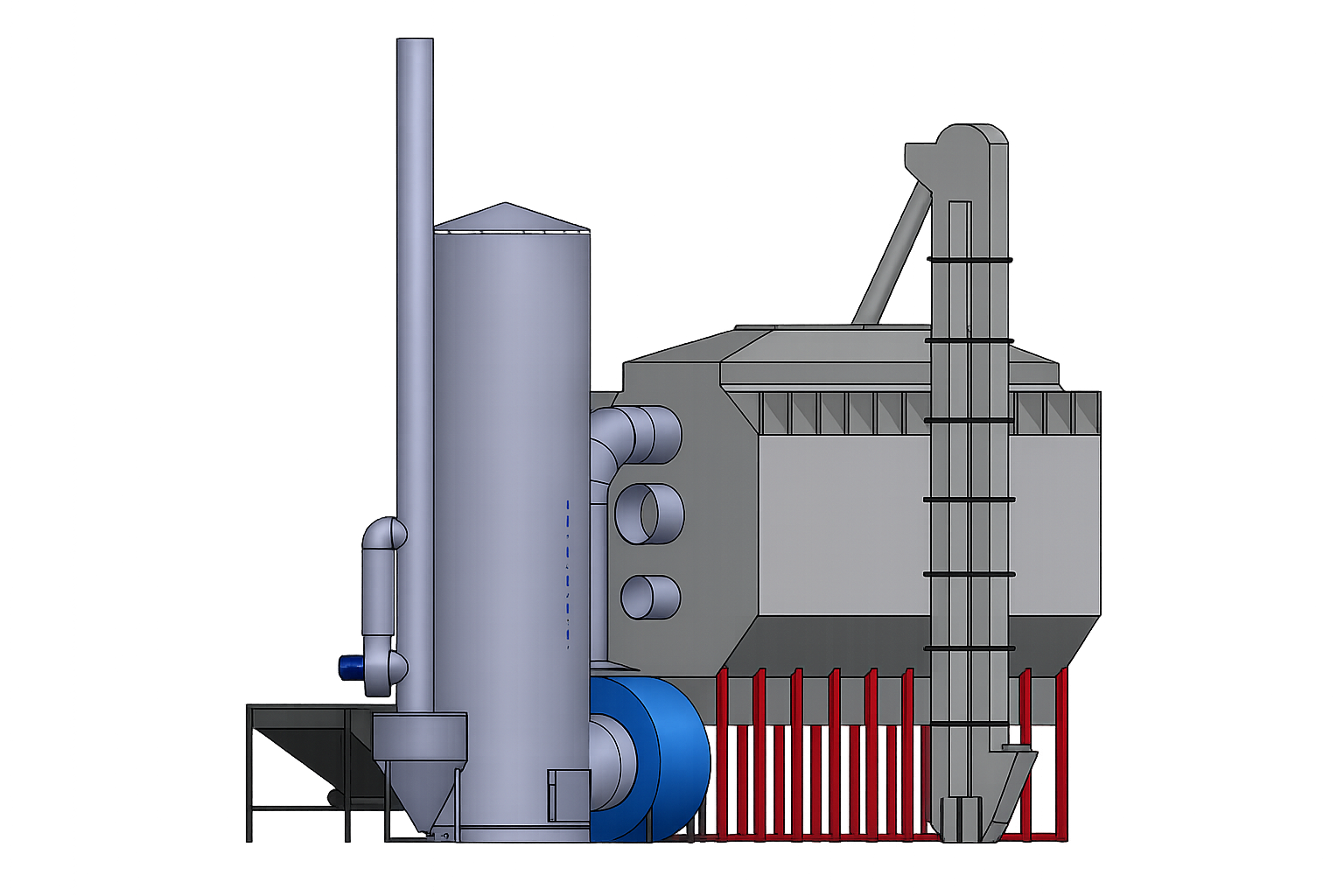 Промисловий теплогенератор HELIX — комплектна система в зборі